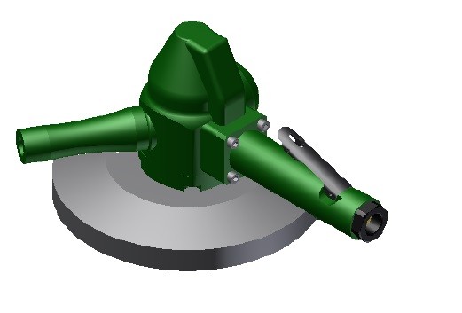 Lixadeira pneumática industrial